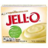 Jell-O Instant Pudding Mix, Vanilla, 5.1 Ounce