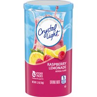 Crystal Light Powdered Drink Mix, Raspberry Lemonade, 8 Ounce