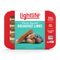 Lightlife Plant-Based Breakfast Sausage Link, 7.5 Ounce