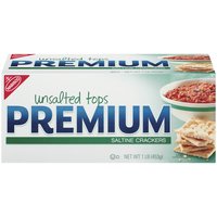 Premium Unsalted Tops Saltine Crackers, 16 oz, 16 Ounce