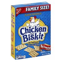 Nabisco Chicken In A Biskit Baked Crackers, Family size, 12 Ounce