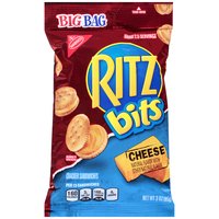 RITZ Bits Cheese Crackers, 3 oz Big Bag, 3 Ounce