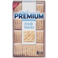 Premium Original Fresh Stacks Saltine Crackers, 13.6 oz, 13.6 Ounce