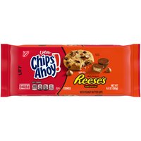 CHIPS AHOY! Chewy Chocolate Chip Cookies with Reese's Peanut Butter Cups, 9.5 Ounce