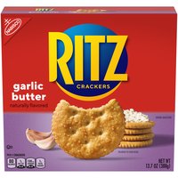 RITZ Garlic Butter Crackers, 13.7 oz, 13.7 Ounce