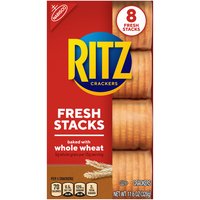 RITZ Fresh Stacks Whole Wheat Crackers, 8 Count, 11.6 oz, 11.6 Ounce