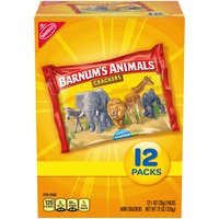 Barnum's Original Animal Crackers, 12 - 1 oz Snack Packs, 12 Ounce