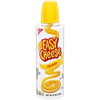 Easy Cheese Cheddar Cheese Snack, 8 oz, 8 Ounce