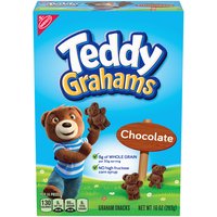 Teddy Grahams Chocolate Graham Snacks, 10 oz, 10 Ounce