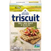 Triscuit Dill, Sea Salt & Olive Oil Whole Grain Wheat Crackers, 8.5 oz, 8.5 Ounce