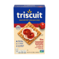 Triscuit Crackers, Fire Roasted Tomato & Olive Oil Flavor, 8.5 Ounce
