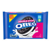 Oreo Double Stuf Chocolate Sandwich Cookies, Family Size, 18.71 Ounce