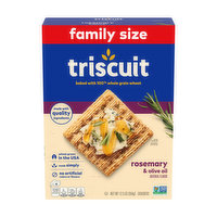 Triscuit Rosemary Olive Oil Family Size, 12.5 Ounce