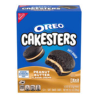 Oreo Cakesters Peanut Butter, 10.1 Ounce