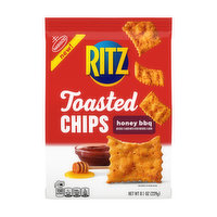 Ritz Toasted Chips Honey BBQ Crackers, 8.1 Ounce