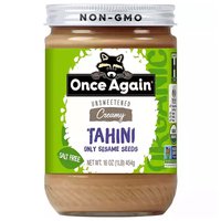 Once Again Organic Tahini, Sesame, 16 Ounce