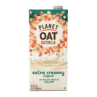 Planet Oat Shelf-Stable Extra Creamy Oatmilk, 32 Ounce