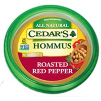 Cedar's Roasted Red Pepper Hummus, 8 Ounce