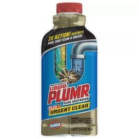 Liquid Plumber Clog Remover, Urgent Clear, 17 Ounce