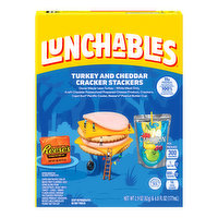 Lunchables Turkey & Cheddar Cracker Stackers, 8.9 Ounce