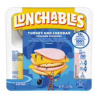 Lunchables Turkey & Cheddar with Crackers, 3.2 Ounce