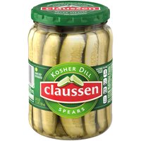 Claussen Kosher Deli-Style Pickle Spears, 24 Ounce