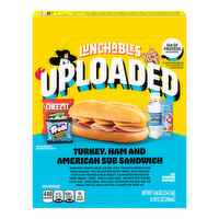 Lunchables Uploaded Turkey Ham Sub, 15.12 Ounce