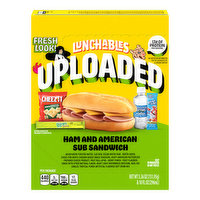 Lunchables Uploaded Ham and American Cheese Sub, 15.12 Ounce