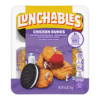 Lunchables Chicken Dunks with Chocolate Creme Cookies, 4 Ounce