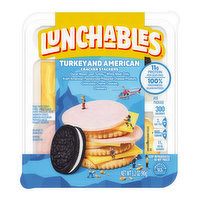 Lunchables Turkey and American Cracker Stackers, 3.2 Ounce