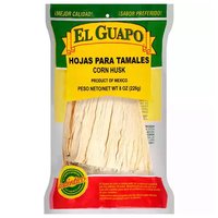 El Guapo Corn Husks Shell, 8 Ounce