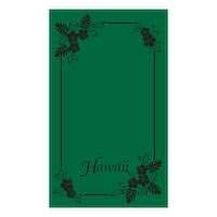 Hawaii Blanket Towel Green, 1 Each