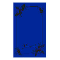 Hawaii Blanket Towel Royal Blue, 1 Each