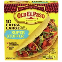 Old El Paso Super Stuffer Taco Shells, 6.6 Ounce