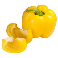 Bell Peppers, Yellow, 0.5 Pound