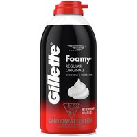 Gillette Foamy Shaving Cream, Regular, 11 Ounce