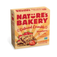 Nature's Bakery Oatmeal Crumble Bar, Strawberry, 8.46 Ounce