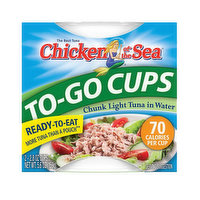Chicken of the Sea Chunk Light Tuna Twin Cup, 5.6 Ounce
