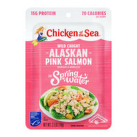 Chicken of the Sea Alaskan Pink Salmon in Spring Water, 3 Ounce