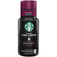 Starbucks Dark Roast Premium Iced Coffee, 48 Ounce