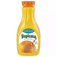 Tropicana Orange Juice, Low Acid, 52 Ounce