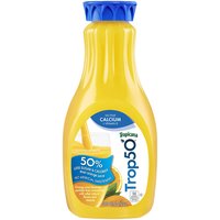 Tropicana Trop50 Orange Juice with Calcium and Vitamin D, No Pulp, 52 Ounce