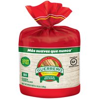 Guerrero White Corn Tortillas, 6", 80 Each