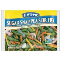 Flav R Pac Vegetables, Sugar Snap Pea Stir Fry, Frozen, 12 Ounce