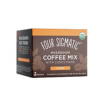 Four Sigmatic Instant Mushroom Coffee Mix Lion Mane Medium Roast, 10 Each