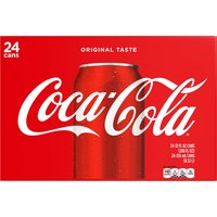 Coca Cola Classic, Cans (Pack of 24), 288 Ounce