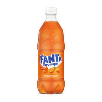 Fanta Zero Orange, 20 Ounce