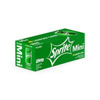 Sprite Mini, Cans (Pack of 10), 75 Ounce