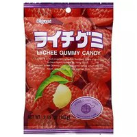 Kasugai Gummy Candy, Lychee, 3.59 Ounce