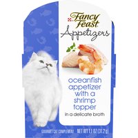 Fancy Feast Wet Cat Food Appetizers; Oceanfish, 1.1 Ounce